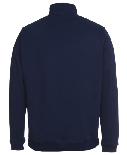 Picture of JB's Adults Fleece 1/2 Zip Sweat Cotton/Polyester